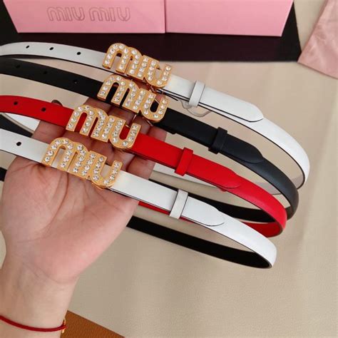 miu miu belts sale|Miu Miu Belts .